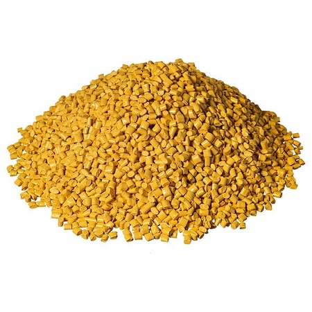 Zoro Select Plastic Colorant, Yellow, 5 lb Bag BULK-IJMP-21