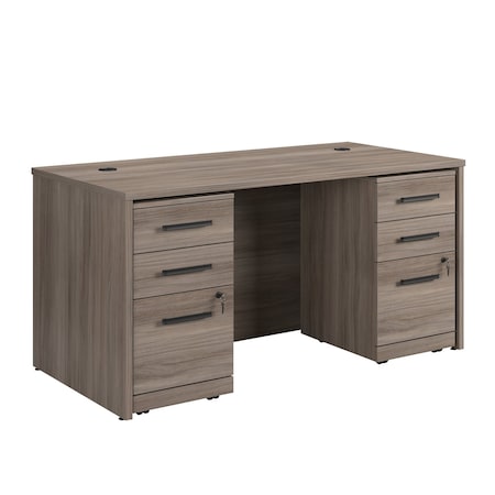 Officeworks By Sauder Affirm 60x30 D &2 3 Drwr Ped He Ste A3 431819