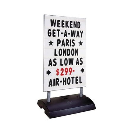 Specialty Store Services 24w X 36h Springer Sidewalk Sign With Changeable Letters 4430