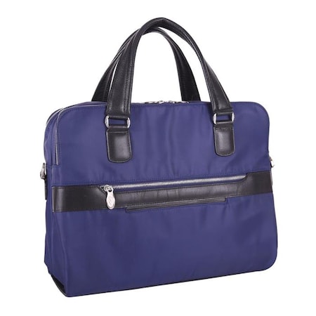 Mckleinusa McKlein USA  N Series Hartford Nylon Dual Compartment Briefcase - Navy 18587
