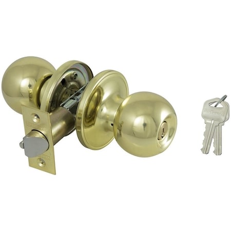 Prosource Entry Knob, Stainless Steel, KW1, KA3 Keyway, 3 Grade T3700V-PS