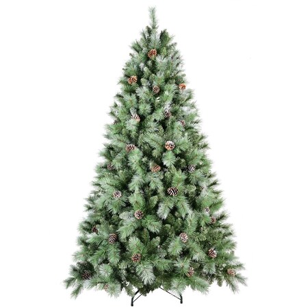 Homeroots 5' Full Pine Christmas Tree With Decorations 713042