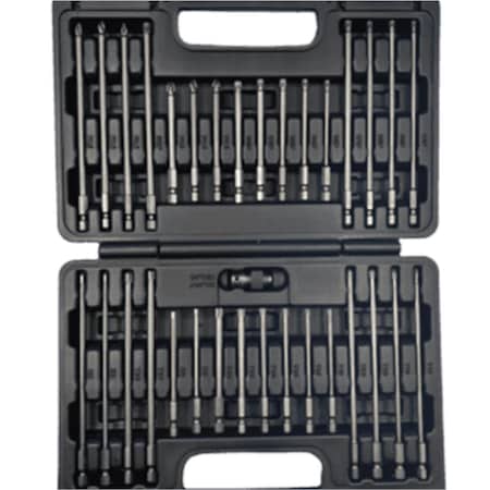 Vim Tools 33 Piece Power Drive Master Impact Bit Set PDMS100