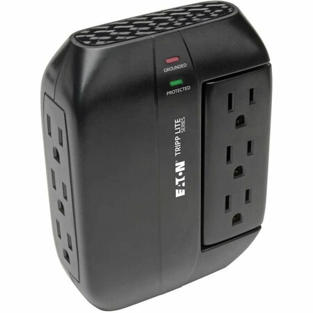 Tripp Lite SURGE PROTECTOR WITH 3 ROTATABLE OUTLETS, 3 STATIONARY, SIDE FACING OUTLETS, DIRECT SWIVEL6