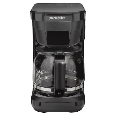 Razoredge Proctor Silex 12 Cups Black Coffee Maker RA3309444