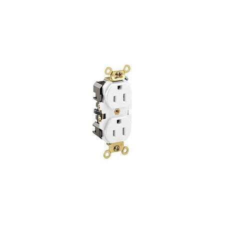 Leviton PlugsandReceptacles, 15A, 125VAC, Bl, Nylon 5262-BU