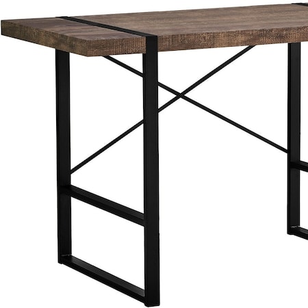 Homeroots 24" Brown and Black Computer Desk 355721