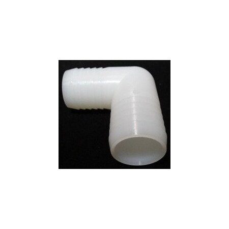 Couplings Nylon Hose Barb Elbow, 3/4" Barb x 3/4" NPT NY235J