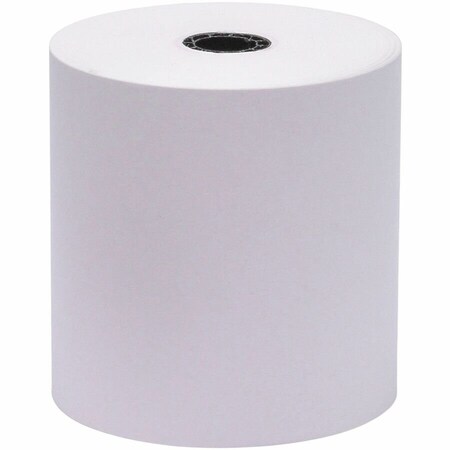 Business Source Cash Register Roll White, White BSN31824