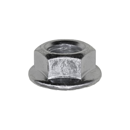 Auveco Spin Lock Nut with Serrations 1/2in-13 Threads 1in O.D., 25PK 17084