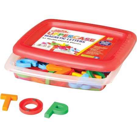 Educational Insights Uppercase AlphaMagnets, Multicolored, 42 Pieces, PK2 1630