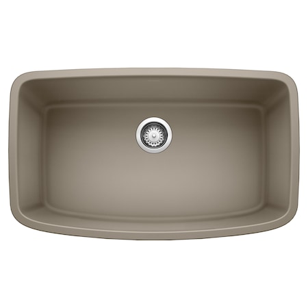 Blanco Valea Super Single Bowl, Truffle 441772