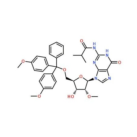 Ak Scientific 5'-O-DMT-N2-Isobutyryl-2'-O-methyl-D-guanosine (5g), CAS 114745-26-5 2431AA-5g