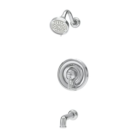 Symmons Braston HydroMersion Single Handle Tub and Shower Faucet Trim Kit with Volume Control S589215TRM