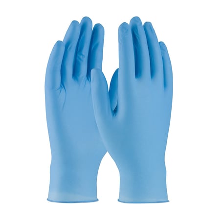 Ambi-Dex Disposable Nitrile Glove, Powder Free with Textured Grip, 6 mil, 100PK 63-336PF/XL