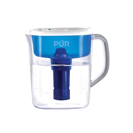 Pur 7 Cups Blue Water Filtration Pitcher 6406367