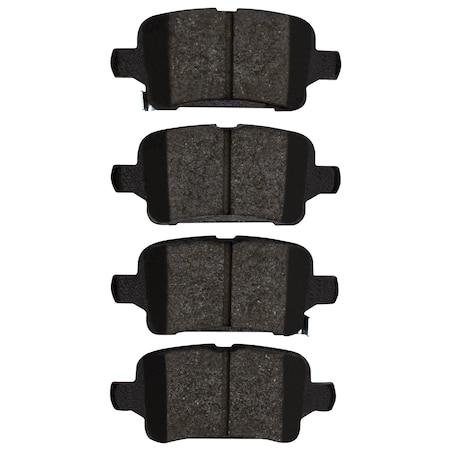 Dynamic Friction Co DFC 4000 HybriDynamic Brake Pads 4000-1857-00