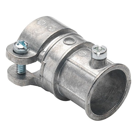 Bridgeport Squeeze Fitting 3/4 in, Coupling, Zinc, Unfinished 282-DC