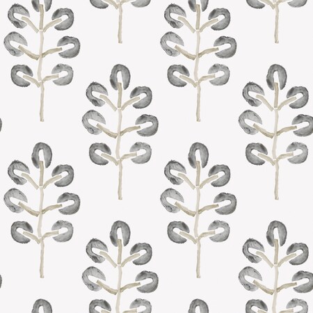 Chesapeake Plum Tree Black Botanical Wallpaper 3124-13875
