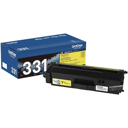 Brother Yellow Toner Cartridge 1,500 Yield TN331Y