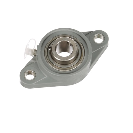 Sealmaster Mounted Composite Two Bolt Flange Ball Bearing - 52100 Bearing Steel, Phosphorus Nickel Coated CRFTC-PN12