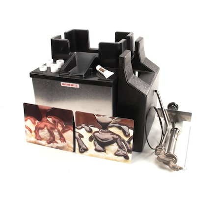 Server Foodservice Advantage Warm Hot Fudge and Caramel Dispenser, 96 Oz Pouch 85070