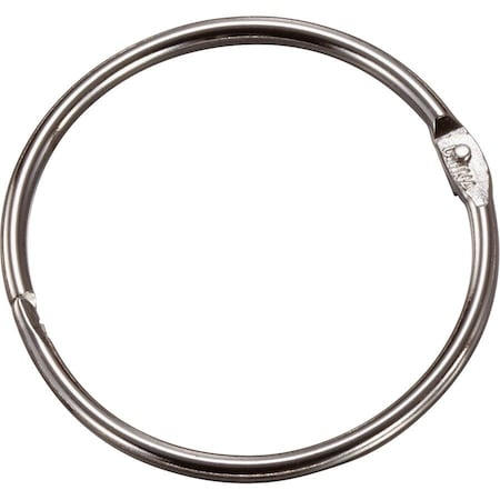 Officemate International Officemate Loose-Leaf Book Rings, 2" Diameter, Silver, 50/Box 99704