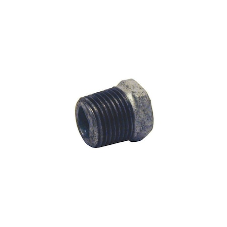 Southland Pipe Fitting, Hex Bushing, Galvanized, 3/8 x 1/8-In. 501766