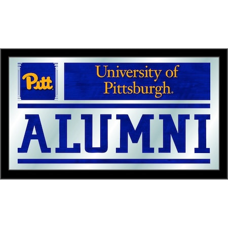 Holland Bar Stool Co Pitt 26" x 15" Alumni Mirror MAlumPittsb