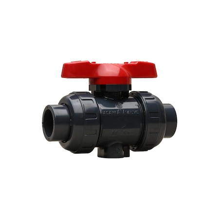 Valve,Ball,T-21,1-1/2"",CPVC/FKM,S/T -  ASAHI, 111613015