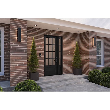 Doornmore G7512, 51.5" x 98" ( 36" Door + 12" Side) Right Hand, Mahogany SDL 12 Lite 3/4 Lite Exterior Door G7512-SW-3696-G7504-SL_1-1_RI