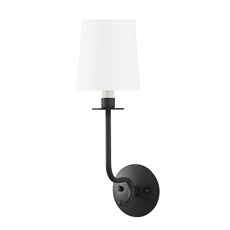 Troy Lighting Bodhi 1 Light Wall Sconce 5.5 In. Forged Iron B7701-FOR
