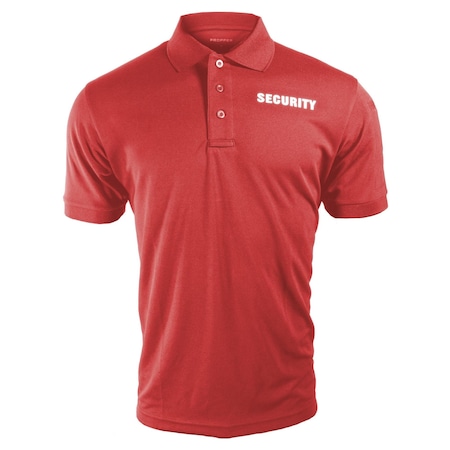 Propper Men's Security Polo, Polyester Pique, Button Front, Red, Medium F5855