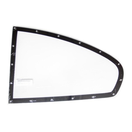 Five Star 460-6515BL Mar Resistant Blackout Left Side Quarter Window FIV460-6515BL