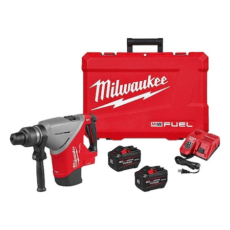 Milwaukee Tool Cordless Rotary Hammer Kit, SDS-Max 2918-22HD