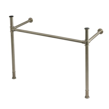 Kingston Brass Stainless Steel Console Sink Legs, Brushed Nickel VPB34418