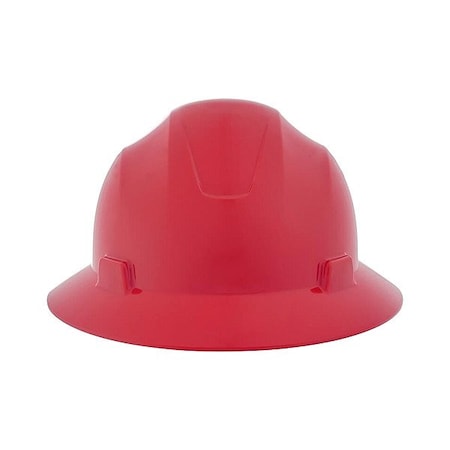 Jackson Safety Hard Hat, Full Brim, Advantage, Red 20804