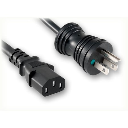 Quail Electronics 10' 18/3 SJT B N 5-15PHGB TO C13B 0361.120