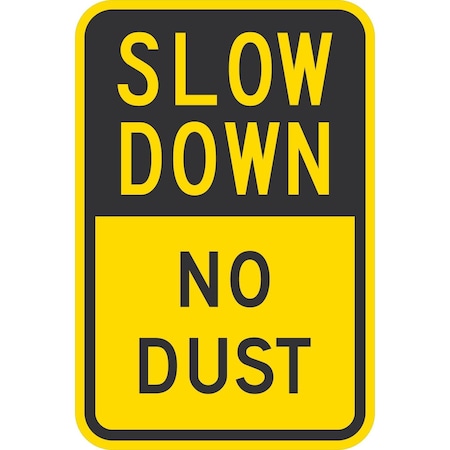 Lyle Slow Down No Dust, 12x18, Engineer Grade, Yellow G-3434-EG_12x18