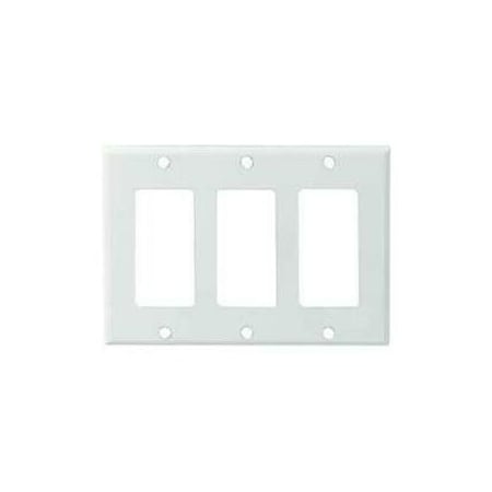 Leviton DECORA FACEPLATE UNLOADED 80411-W
