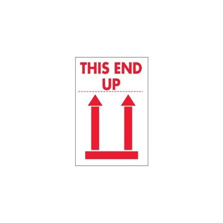 Bubblefast 2 x 3'' - ''This End Up'' Labels BFDL5154