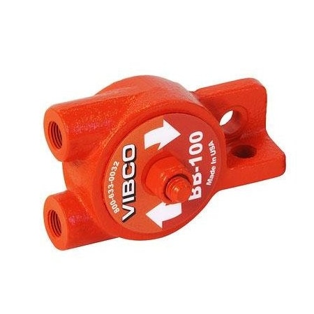 Vibco Pneumatic Vibrator, 55 lb, 24,000vpm, 60psi BB-100