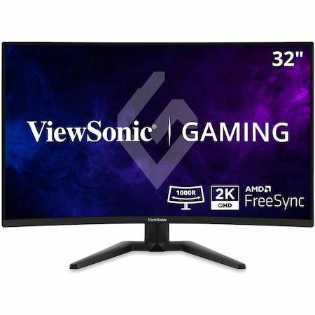 Viewsonic VX3228C-2K 32" Class WQHD Curved Screen Gaming LED Monitor - 16:9 - Black VX3228C2K
