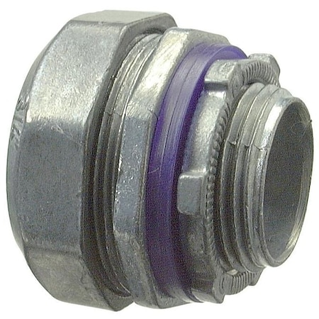 Halex Conduit Fitting Connector, Compression, Die Cast Zinc 16212B