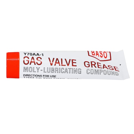 Baso Valve Grease Tubes, 2.5Oz, Pk12 Y70AA-2