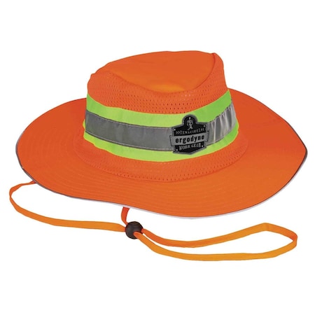 Glowear Ranger Hat, Large/X-Large, Hi-Viz Orange, 150D Oxford Polyester, 8935 23258
