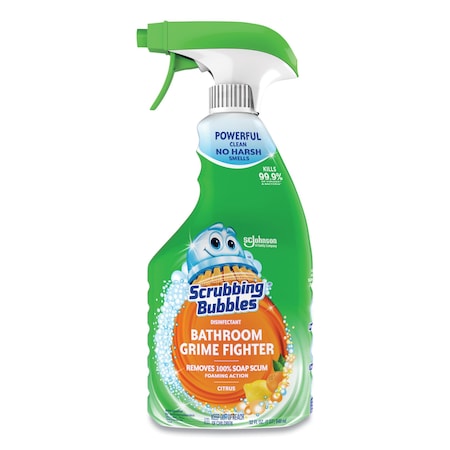 Scrubbing Bubbles Multi Surface Bathroom Cleaner, Citrus Scent, 32 oz Spray Bottle 366078