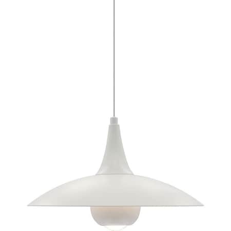 Westgate DECORATIVE PENDANT 2-LEVEL 6in PENDANT, 5CCT, 11in H, WHITE, 12W, 27K/30K/35K/40K/50K LCFI-MCT5-WH