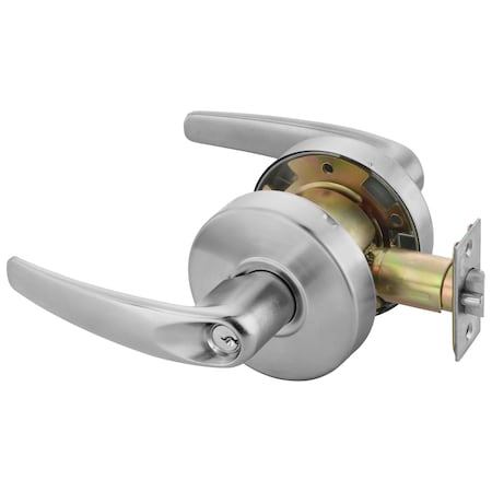 Assa Abloy Accentra Office Entry Monroe Lever Grade 2 Cylindrical Lock with Para Keyway, MCD234 Latch, and MO4607LN626