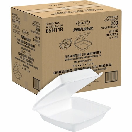 Dart Container CONTAINER;1COMP;MED;200CT 85HT1